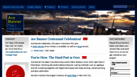What Acebanner.com website looked like in 2017 (6 years ago)