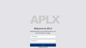 What Aplx.co website looked like in 2017 (6 years ago)