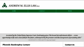 What Amellislaw.com website looked like in 2017 (6 years ago)