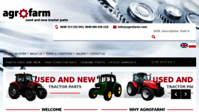 What Agrofarm.com website looked like in 2017 (6 years ago)