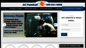 What Acpaintball.com website looked like in 2017 (6 years ago)