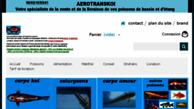 What Aerotranskoi.fr website looked like in 2017 (6 years ago)
