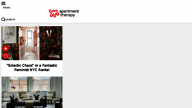 What Atgallery.apartmenttherapy.com website looked like in 2017 (6 years ago)