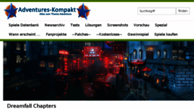 What Adventures-kompakt.de website looked like in 2017 (6 years ago)