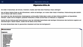 What Allgemeine-infos.de website looked like in 2017 (6 years ago)