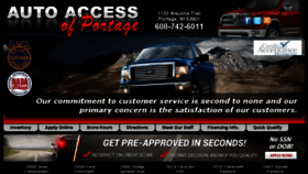 What Autoaccessportage.com website looked like in 2017 (6 years ago)