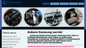 What Ankara-samsung-servisi.com website looked like in 2017 (6 years ago)