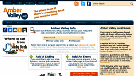 What Ambervalley.info website looked like in 2017 (6 years ago)