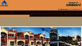 What Abhinavhomes.in website looked like in 2017 (6 years ago)