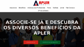 What Apler.org.br website looked like in 2017 (6 years ago)
