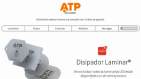 What Atpiluminacion.com website looked like in 2017 (6 years ago)