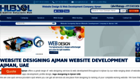What Ajman.websitedesigning.ae website looked like in 2017 (6 years ago)