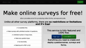 What A1surveys.com website looked like in 2017 (6 years ago)