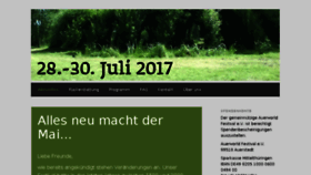 What Auerworld-festival.de website looked like in 2017 (6 years ago)