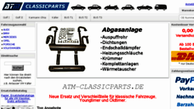 What Atm-classicparts.de website looked like in 2017 (7 years ago)