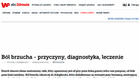 What Abcbolbrzucha.pl website looked like in 2017 (6 years ago)