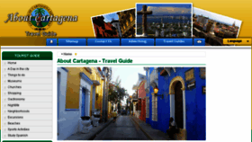 What Aboutcartagena.org website looked like in 2017 (6 years ago)