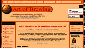 What Art-of-brewing.co.uk website looked like in 2017 (6 years ago)