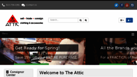 What Atticclothes.com website looked like in 2017 (6 years ago)