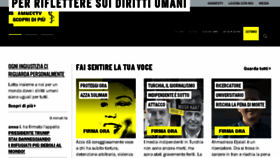 What Amnesty.it website looked like in 2017 (6 years ago)