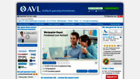 What Avl-investmentfonds.de website looked like in 2017 (6 years ago)