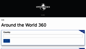 What Aroundtheworld360.com website looked like in 2017 (6 years ago)