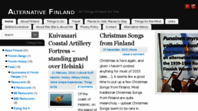What Alternativefinland.com website looked like in 2017 (6 years ago)