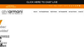 What Alviarmani.com website looked like in 2017 (6 years ago)