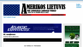 What Alietuvis.com website looked like in 2017 (6 years ago)