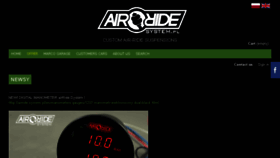 What Airride-system.pl website looked like in 2017 (6 years ago)