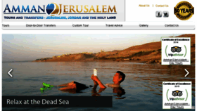 What Amman2jerusalem.com website looked like in 2017 (6 years ago)