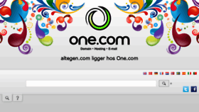 What Altegen.com website looked like in 2017 (6 years ago)
