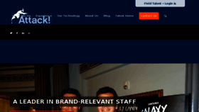 What Attackmarketing.com website looked like in 2017 (6 years ago)