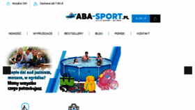 What Aba-sport.pl website looked like in 2017 (6 years ago)