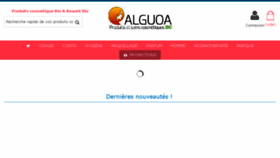 What Alguoa.com website looked like in 2017 (6 years ago)