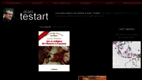 What Alaintestart.com website looked like in 2017 (6 years ago)