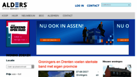 What Alders.nl website looked like in 2017 (6 years ago)