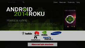 What Androidroku.cz website looked like in 2017 (7 years ago)
