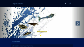 What Aquaculture.ifremer.fr website looked like in 2017 (6 years ago)