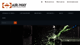 What Air-way.com website looked like in 2017 (6 years ago)