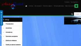 What Autogood.sk website looked like in 2017 (6 years ago)