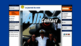 What Air-contact.com website looked like in 2017 (6 years ago)