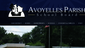 What Avoyellespsb.com website looked like in 2017 (6 years ago)