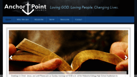 What Anchorpointchurch.net website looked like in 2017 (6 years ago)