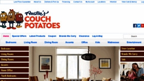 What Austincouches.com website looked like in 2017 (6 years ago)