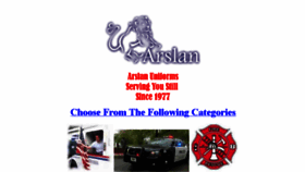 What Arslan.com website looked like in 2017 (6 years ago)