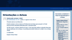 What Ava.univap.br website looked like in 2017 (6 years ago)
