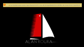 What Alanroura.com website looked like in 2017 (7 years ago)