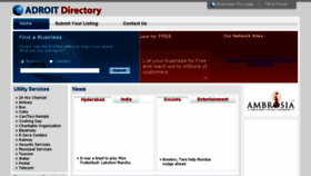 What Adroitdirectory.com website looked like in 2017 (6 years ago)