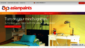 What Asianpaints.lk website looked like in 2017 (6 years ago)